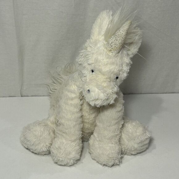 Jellycat London Other - Jellycat London Unicorn Fuddlewuddle Plush 10" Cream White Stuffed Animal